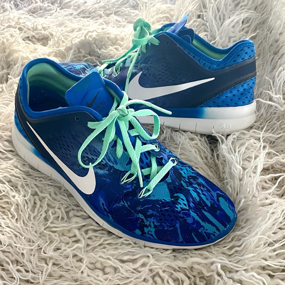 NIKE FREE 5.0 TR FIT 5 Soar/Blue/Green Running